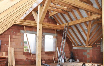 Moreton Corbet attic trusses
