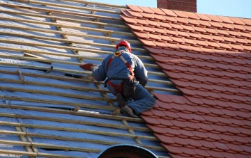 roof tiles Moreton Corbet, Shropshire